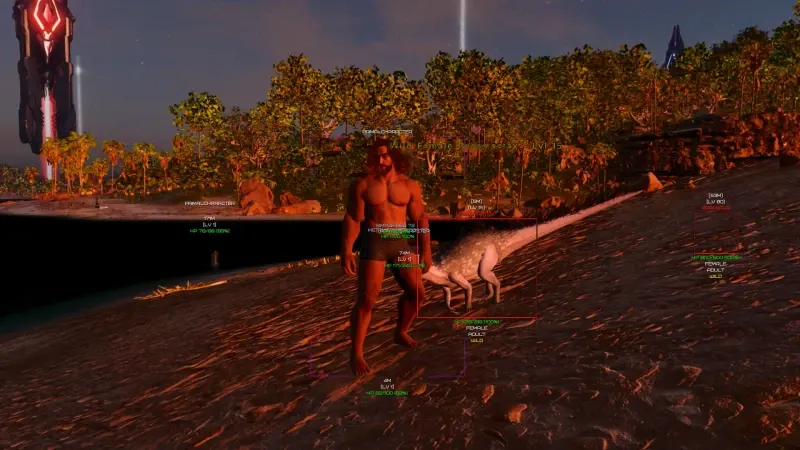 Ark Ascended aimbot FOV and smoothness settings for PvP combat
