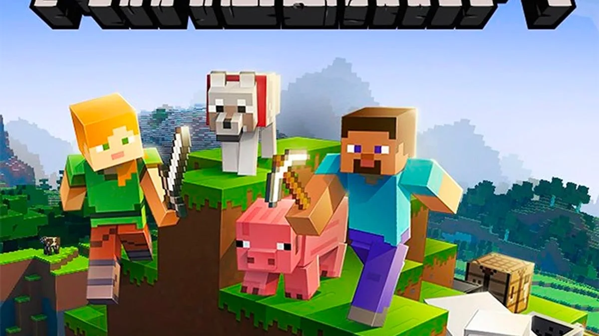 Minecraft gameplay scene — guide illustration